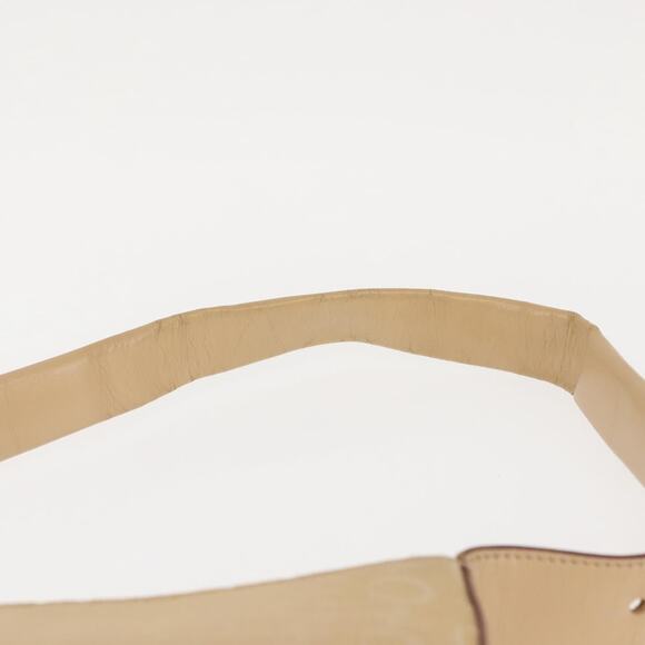 CELINE C Macadam Canvas Shoulder Bag Beige Gold - Picture 8 of 12